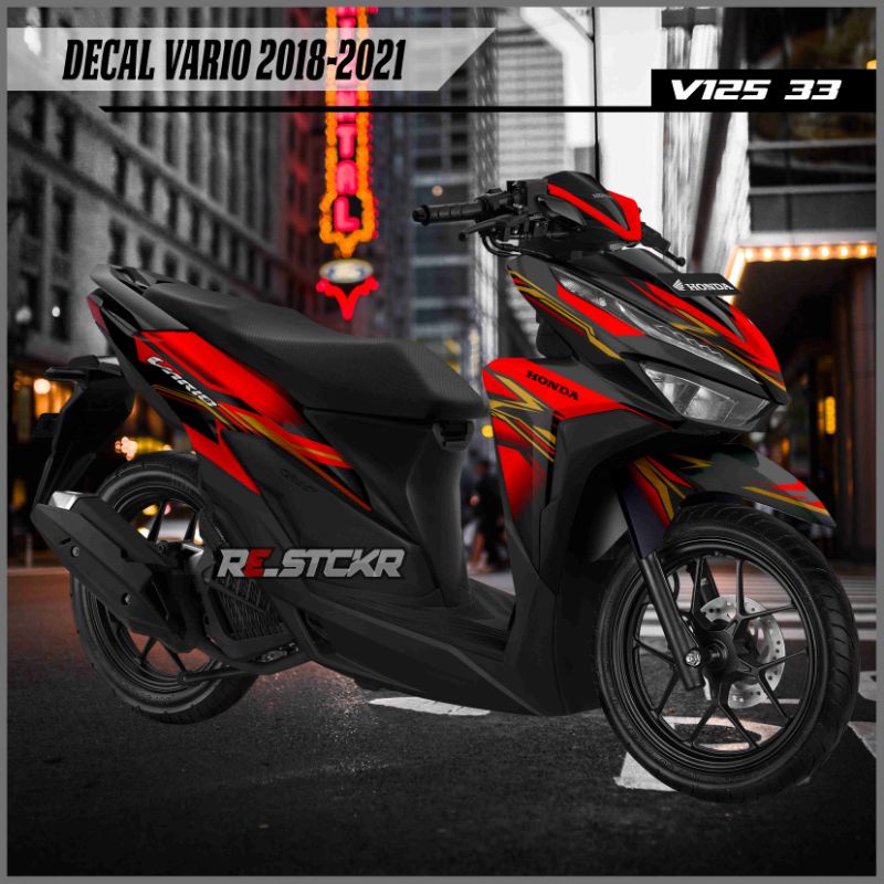 Decal sticker Vario 2018-2021 Design 33