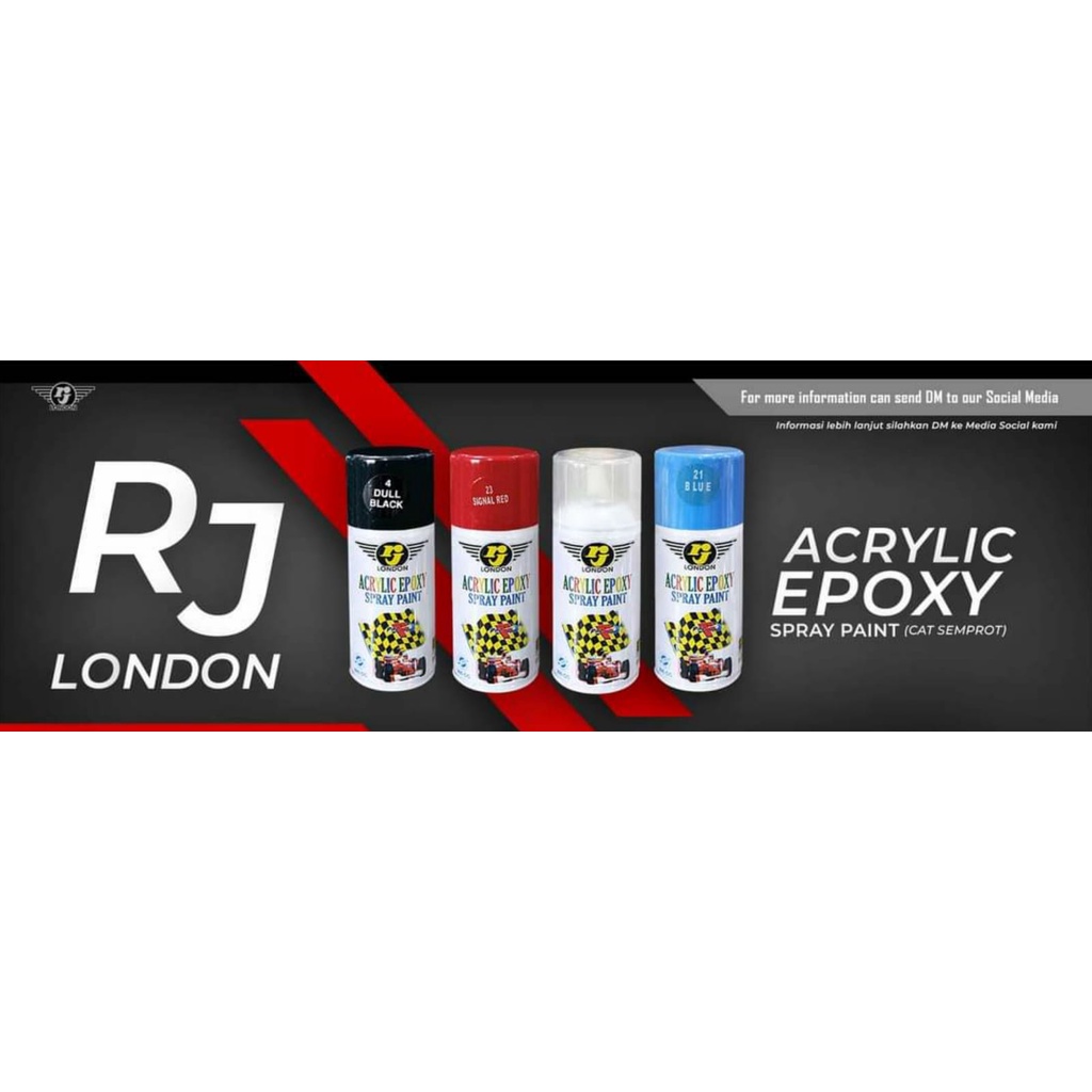 PILOX PILOK 150cc WARNA CREAM RJ LONDON CAT SEMPROT SPRAY PAINT