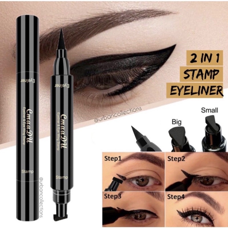 Eyeliner stamp cmaadu 2in1