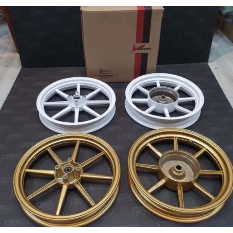 New Velg palang 8 V Rossi comet Beat Scoopy GENIO Vario125/150 all Mio vrossi comet ring 14
