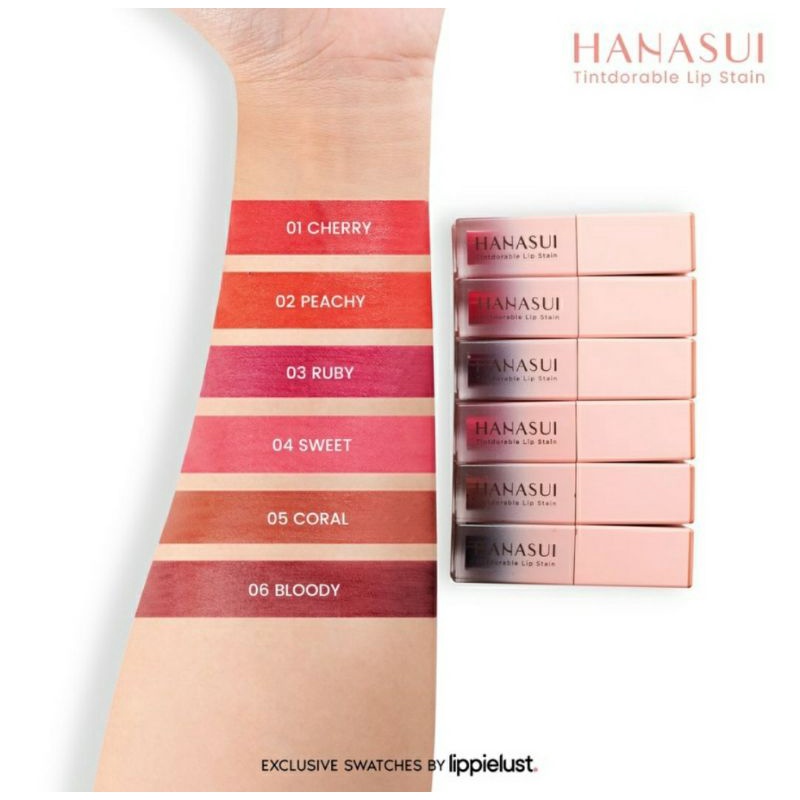 LIPCREAM HANASUI | LIPTINT | BOBA | HANASUI MATTERODABLE LIPCREAM