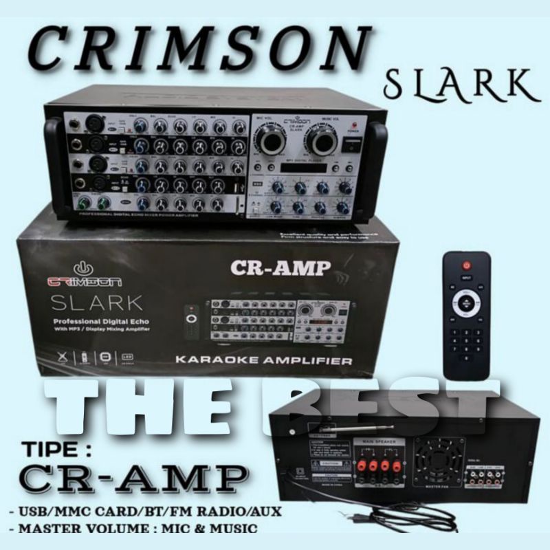 Jual Amplifier Crimson CR SLARK Original Shopee Indonesia