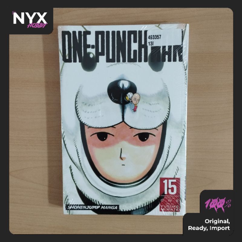 One Punch Man Manga Komik English Import Volume 15