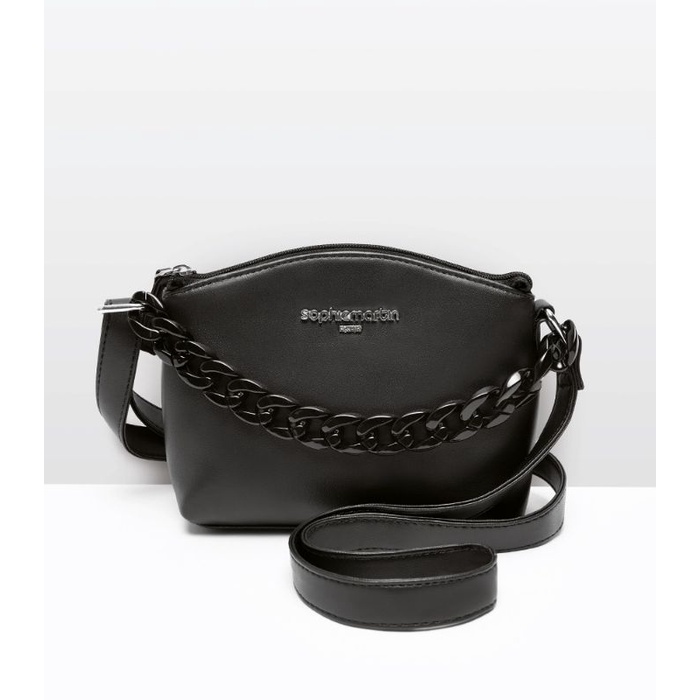 Tas selempang wanita Sophie Martin Paris Resin Black