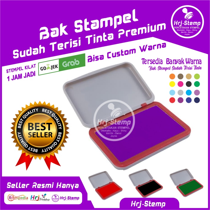 

Bak Stempel Joyko No.0 | Joyko No.1 | Joyko No.2 Sudah Terisi Tinta | Bak Bantalan Tinta Stempel