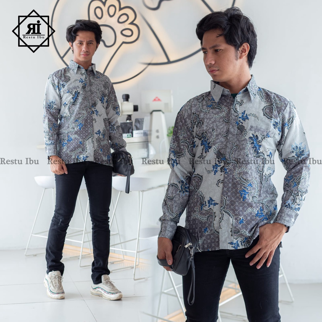 Gallery kebaya - Kemeja batik floral terbaru volume 3