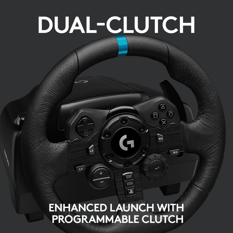 Logitech G923 True Force Steering Wheel and Pedals for PC, PS4 and PS5