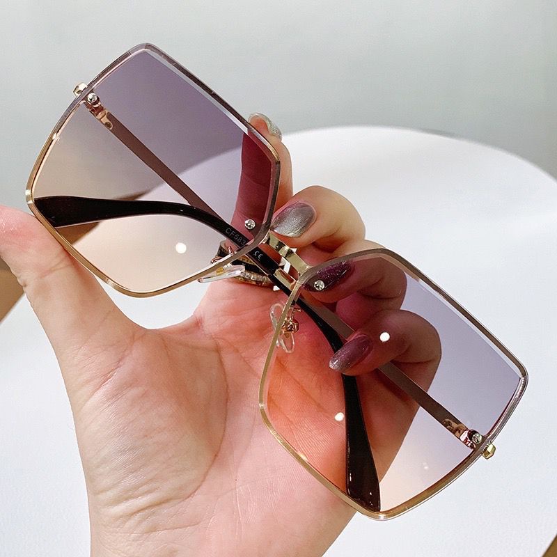 BAJ Kacamata Hitam Pria Wanita Metal Women Sunglasses New Arrival Import Fashion KC043