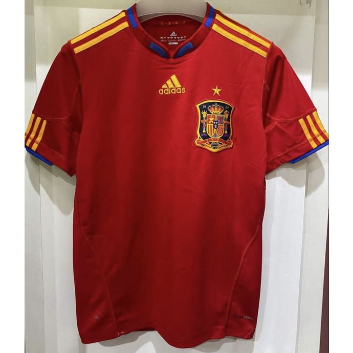 Kaos Jersey Ori Anak Spain Home 2010/11