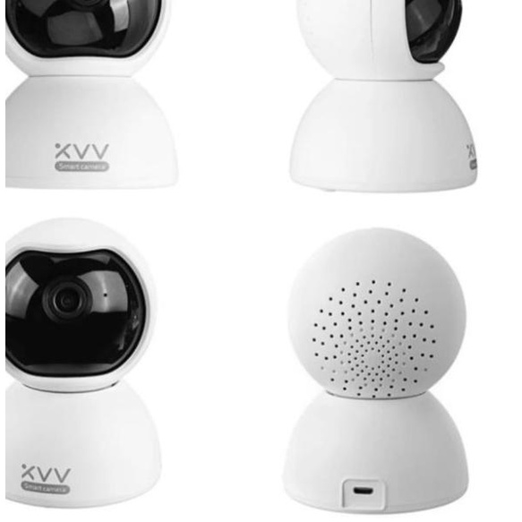 IP CAMERA CCTV XIAOVV V380 RESOLUSI 1080P WIRELESS CCTV WIFI - sd card 32 saja