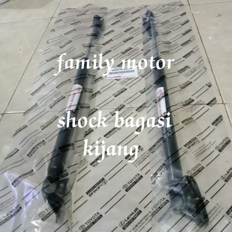 shock bagasi pintu belakang hidrolik mobil Toyota kijang super lgx Efi kapsul SGX krista