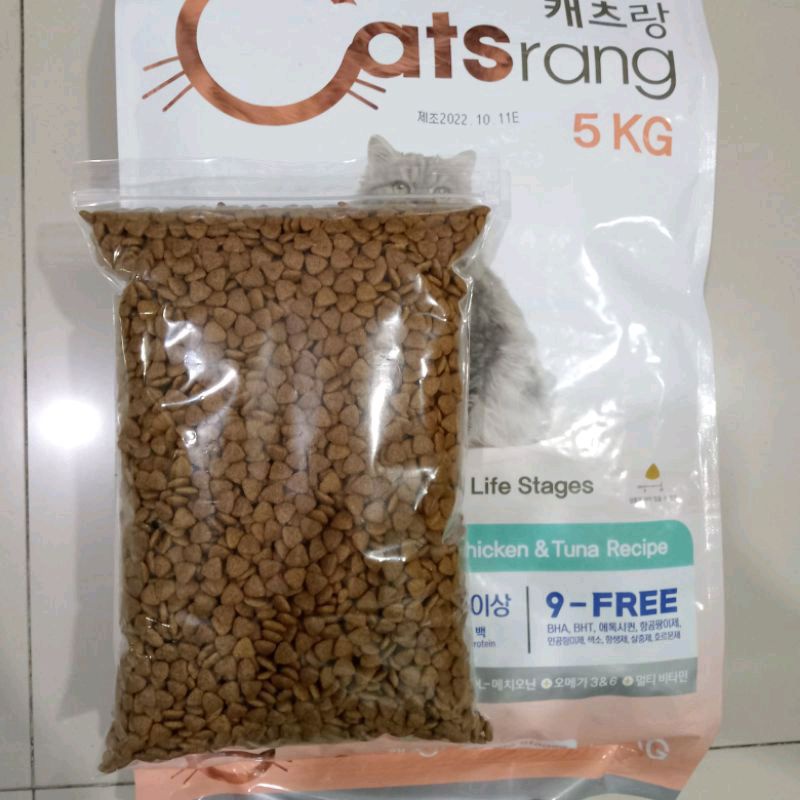 Catsrang All Stage 5kg makanan kucing semua umur cats rang