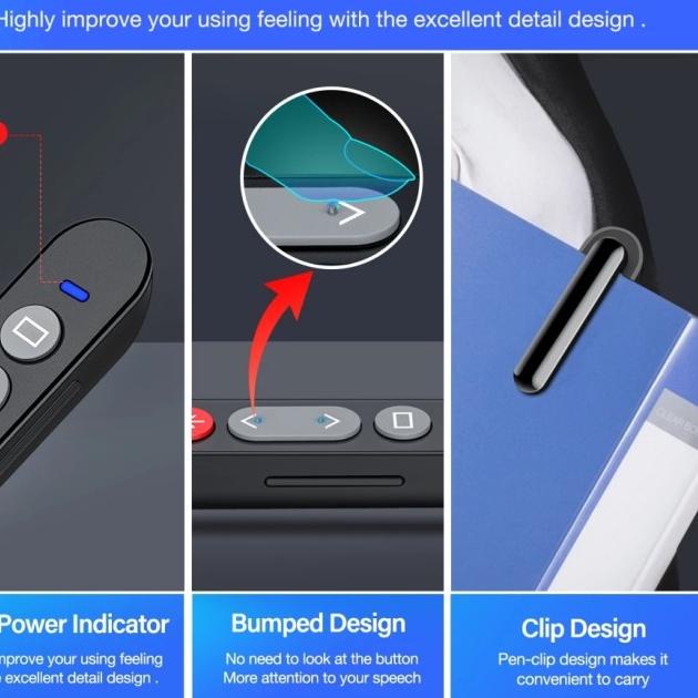 Laser Pointer Presentasi Wireless Clicker Pen Powerpoint Presenter