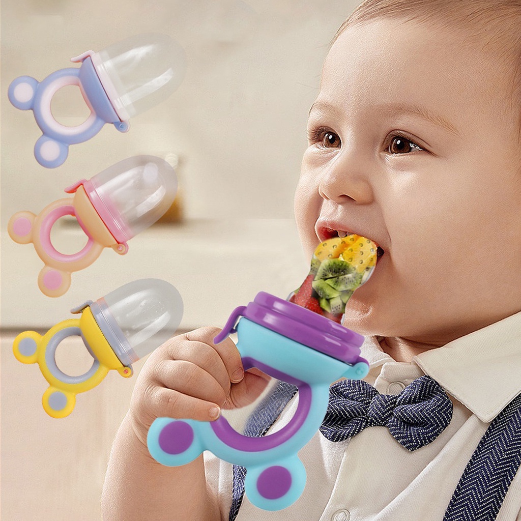 Dot Buah Bayi / Baby Fruit &amp; Food Feeder / Empeng Buah Bayi R838
