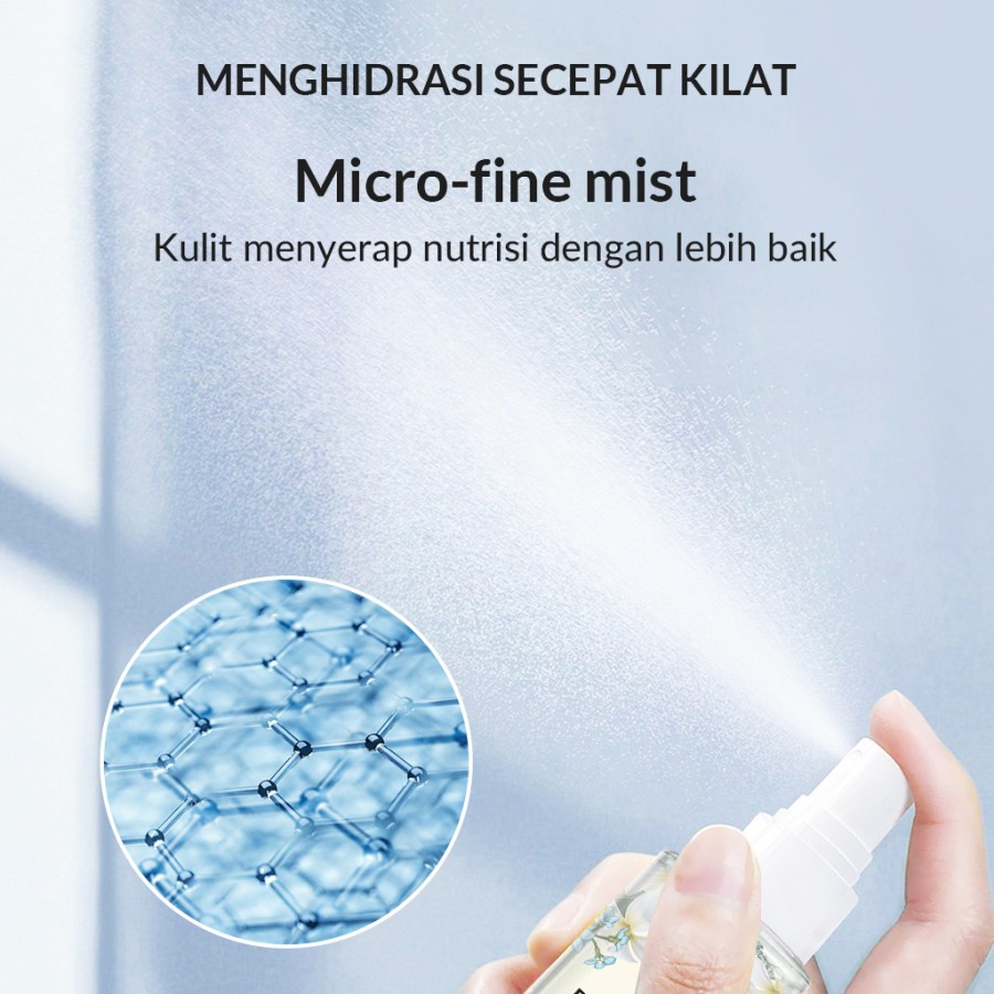 BIOAQUA Bio Aqua Face Mist Spray Wajah Portable 150ml Hydrating/Brightening/Soothing - Sophora