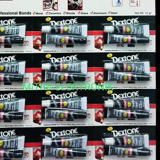 

Lem DEXTONE 5 menit hitam/ lem dextone 5 menit lembaran/ 1 lembar