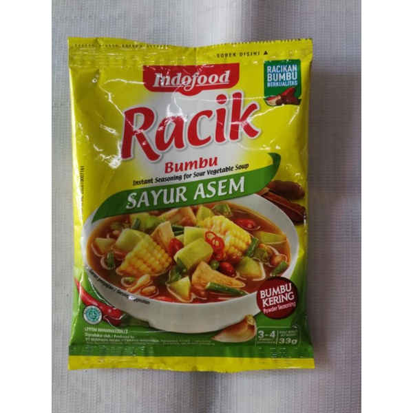 

indofood Racik Bumbu sayur asem