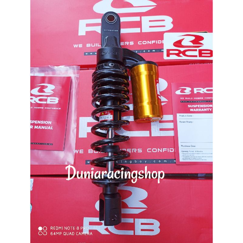 Shock RCB Tabung MB2 MB2+ MB2 Plus Beat Scoopy Vario Fazzio Mio Xeon Genio Scoopy new Spacy Vario 125  Vario 150 Vario 160 Mio m3 Fino Mio j X Ride Mio soul GT Spin SkyDrive Beat deluxe X ride Lexi Frego Mio m3 Mio j 305MM 330MM Original RCB