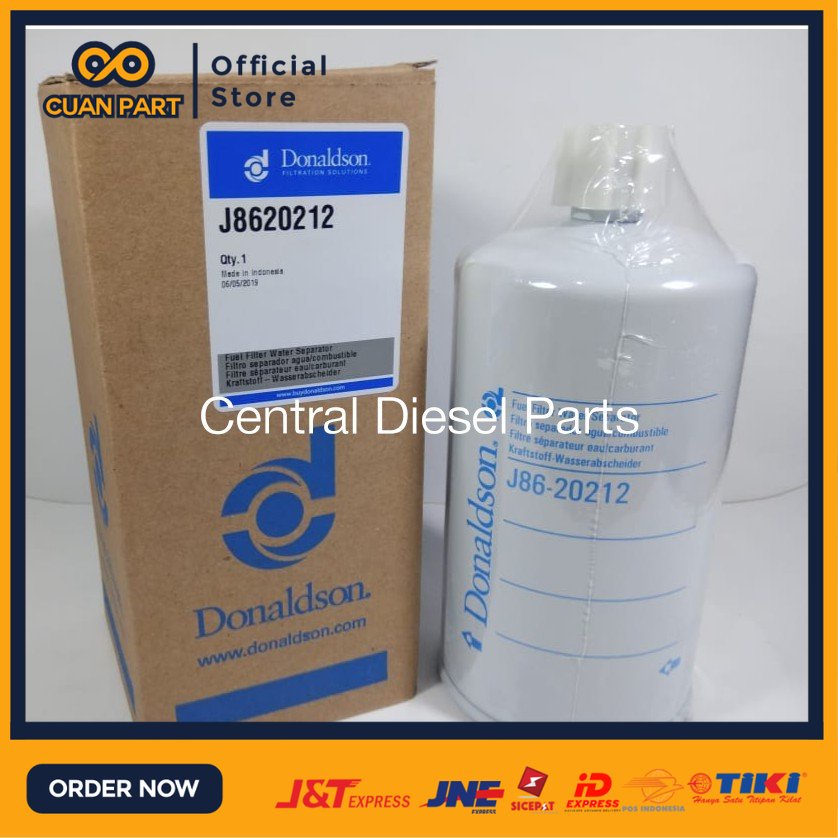 Filter Solar / Fuel Filter Water Separator J8620212 Donaldson