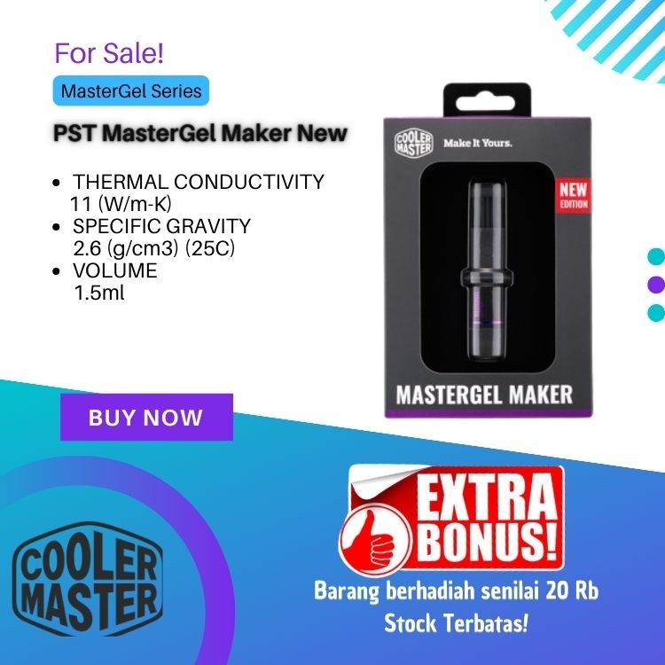 Cooler Master MasterGel Maker Thermal Pasta Processor