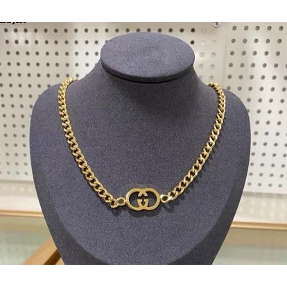 Kalung sisis naga G*C titanium korea style anti karat