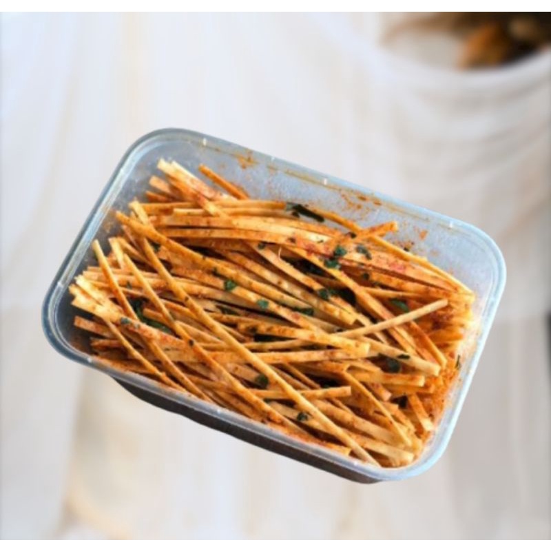 

mie lidi gepeng bumbu cikruh daun jeruk