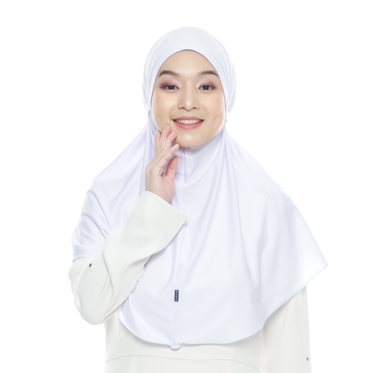 HIJAB BERGO NON PET/ HAMIDAH SIZE L/BERGO INSTAN/JILBAB JERSY/BERGO SPORT