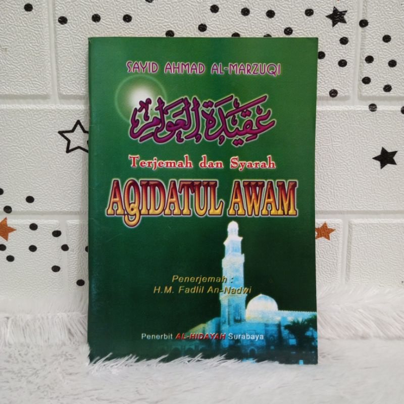 AQIDATUL AWAM TERJEMAH DAN SYARAH