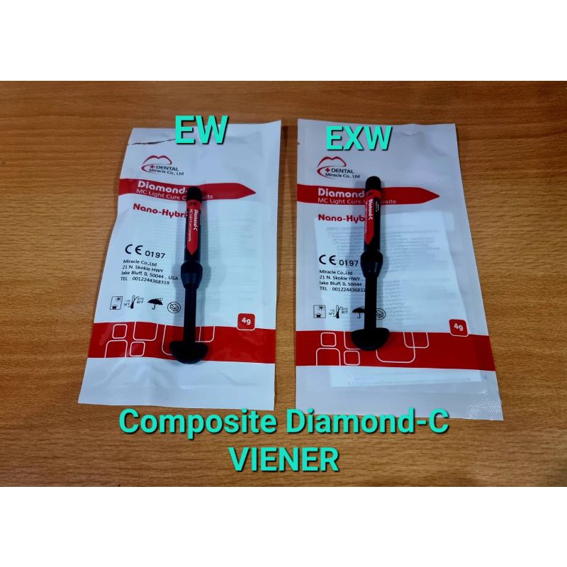 Lem Viener Pemutih Gigi Diamond-C isi 4 grm RB7