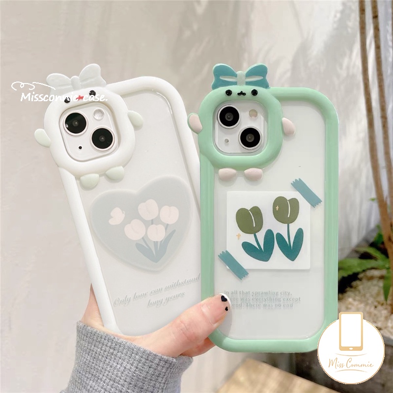 Soft Case Motif Hati 3D Untuk IPhone 7 8 6 6s Plus 11 12 13 14 Pro MAX 14 Plus XR X XS MAX SE 2020