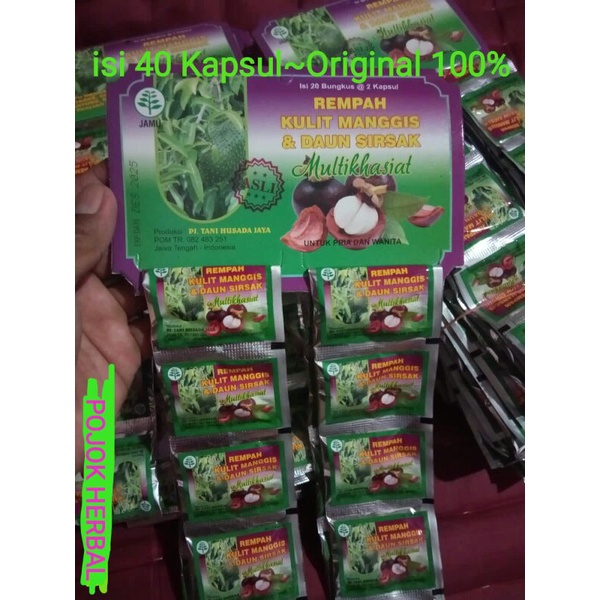 

Rempah Kulit Manggis & Daun Sirsak-20sachet@2kapsul [Original]