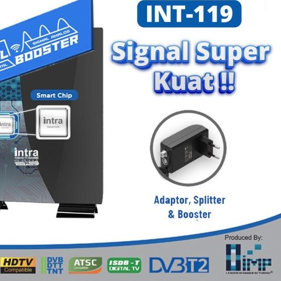 Antena TV luar & Dalam Intra Int-119 Analog & digital BISA 2TV