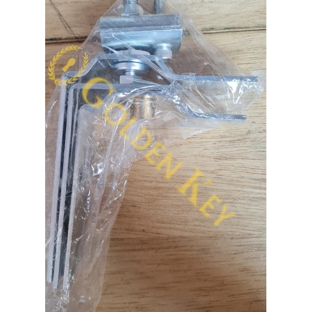 Top Pivot Rel Roda Engsel Pintu Lipat Gantung Aluminium Alumunium