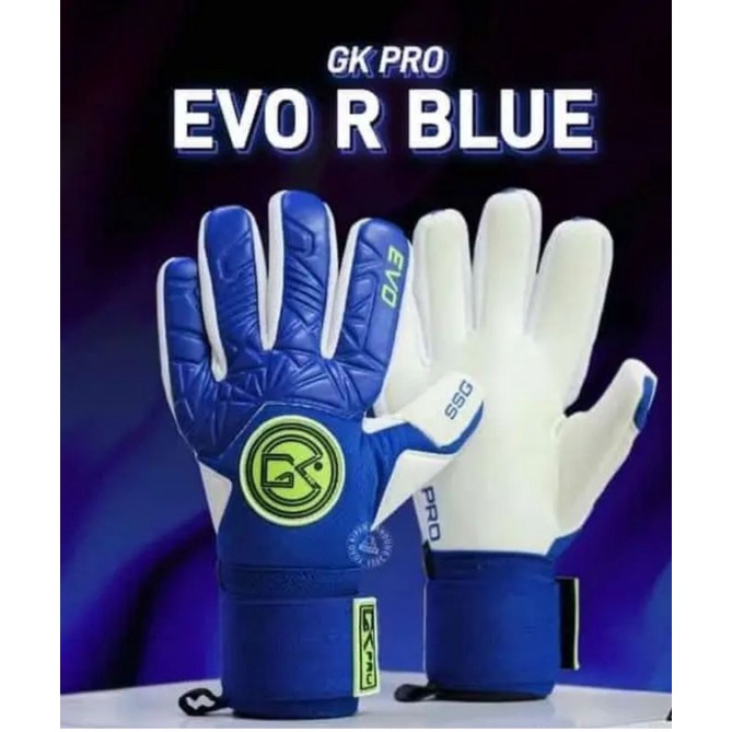 glove gk pro Evo blue size 9