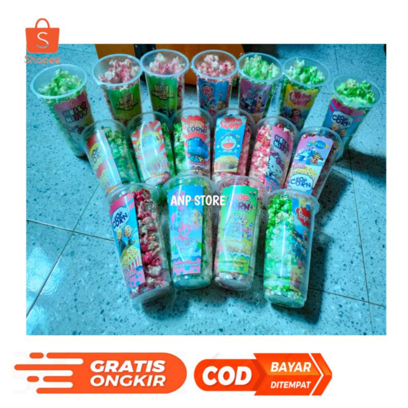 

Popcorn - Camilan - Snack ulang tahun