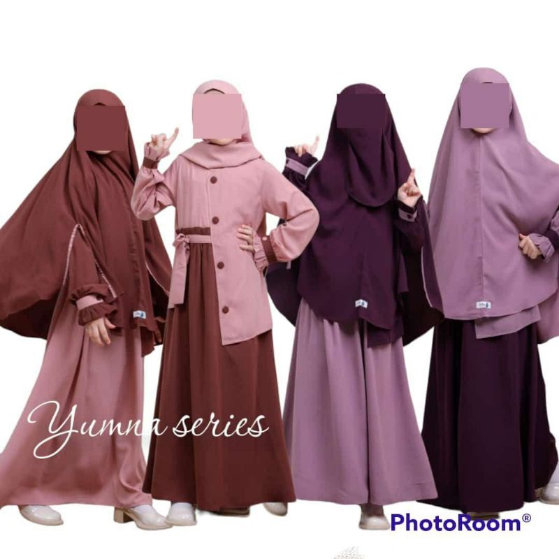 Yumna By Nayla Kids/Gamis yumna anak remaja