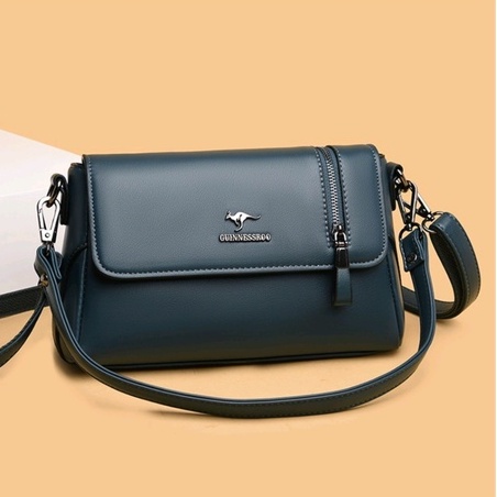 Tas Selempang Kotak Wanita Tas Selempang Bahu Kulit PU Lembut Kualitas Tinggi untuk Wanita 2022 Tas Tangan Mewah Baru Tas Wanita Tas Messenger Desainer Kantung-2