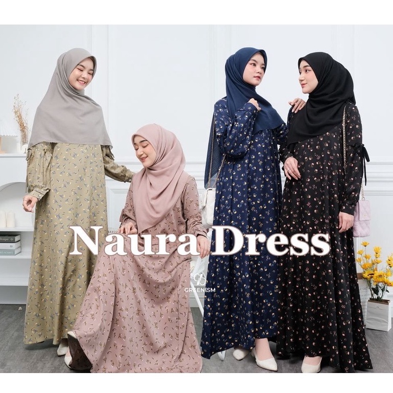 Greenism Gamis Naura  Quality Premium Syari'i Dress