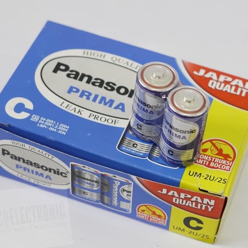 baterai tipe size C panasonic prima baterai tanggung