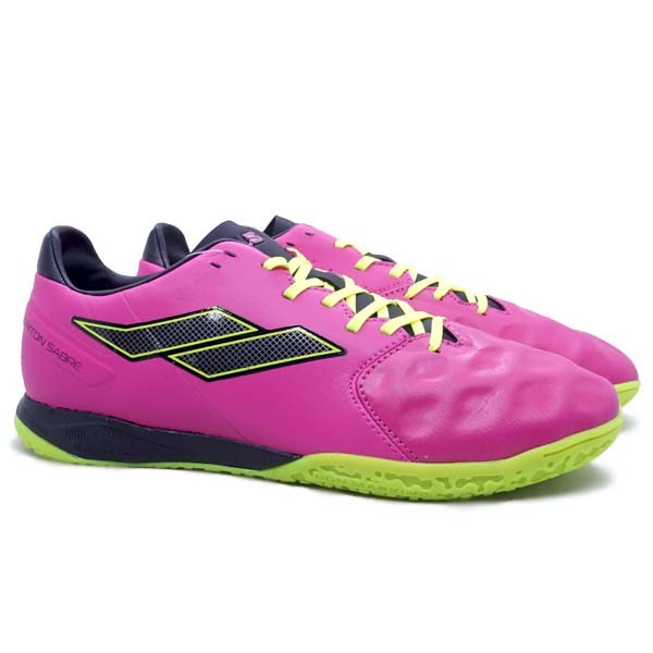 Sepatu Futsal Mills T-Riton Sabre IN Original - Magenta/Black, 39