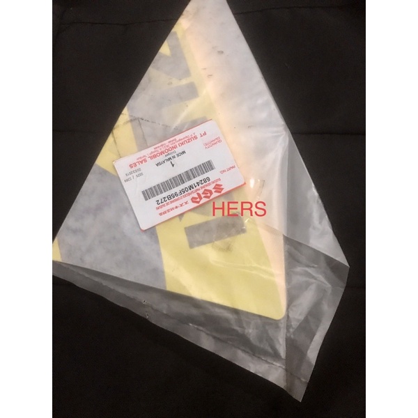 Striping Stiker Lis Body Fairing Samping Suzuki FXR 150 Original SGP Malaysia