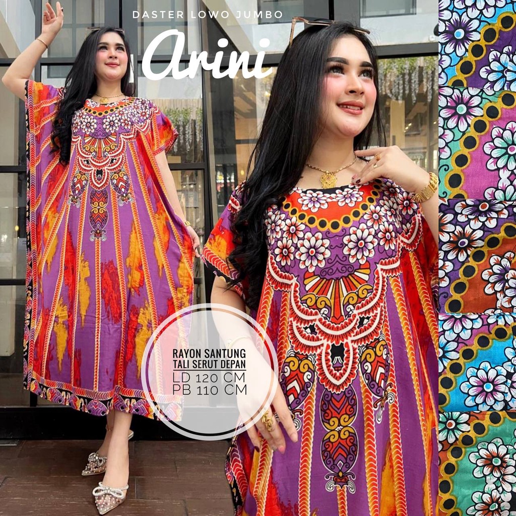 Daster Kelelawar Lowo Jumbo Tali Serut | Fashion Wanita Murah