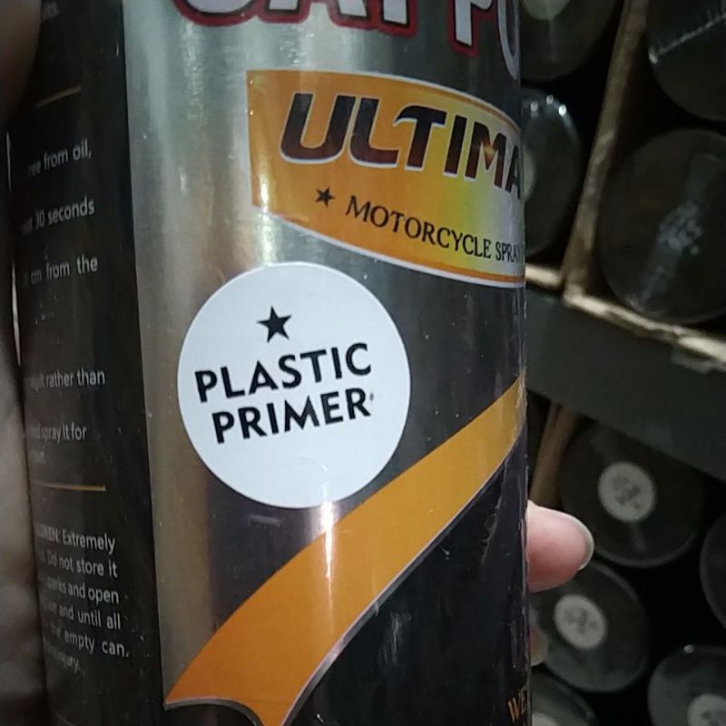 cat spray pilok pilox cat semprot sapporo saporo ultimate plastic primer transpran dasar plastik 400ml