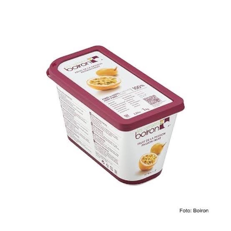 

BOIRON FRUIT PUREE PASSION FRUIT 1 KG