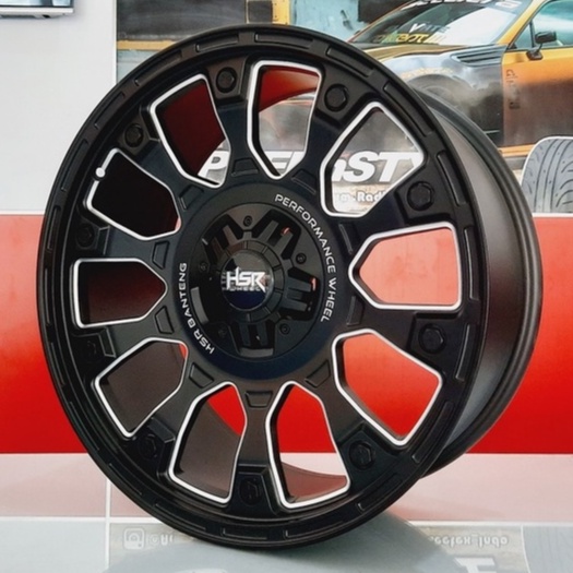 Pelek mobil baru original HSR Type BANTENG HSR Bisa untuk mobil RUBICON, INNOVA, ALPHARD