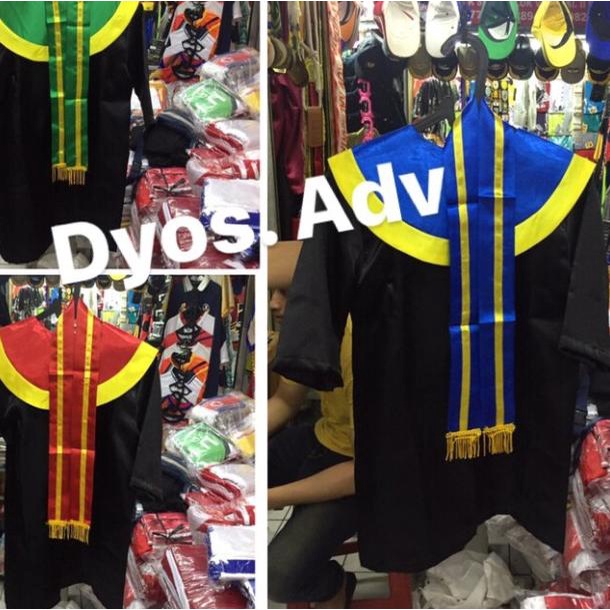 Toga wisuda TK toga tk baju toga TK anak-anak bahan satin berkualitas