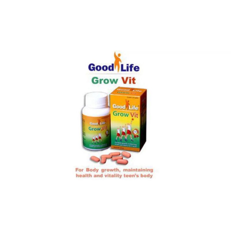 GoodLife (Grow Vit) Vitamin Peninggi Badan Remaja &amp; Anak