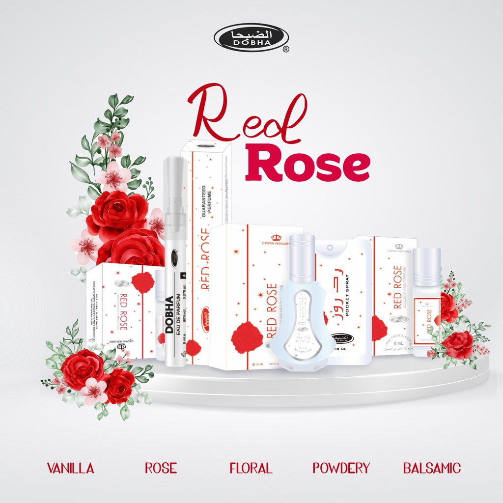 Parfum Dobha Red Rose - Parfum Wanita