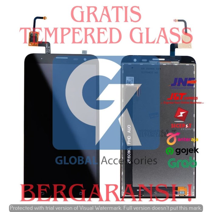 Lcd + Touchscreen Asus Ze601Kl / Ze601 Zenfone 2 Laser Z011D 6Inc Ori