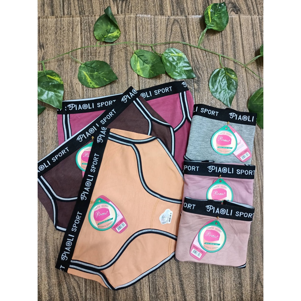 Celana Dalam Import Premium | CD Wanita Dewasa isi 6 Pcs Super Soft | Size M L XL XXL | Art 3890